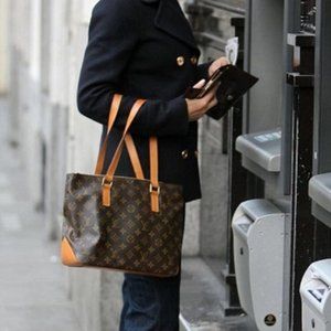 Auth Louis Vuitton Cabas Piano Tote Bag #43066L51B